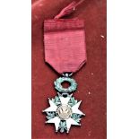 French WWI Legion of Honour Officers silver variant, sadly missing some enamel but an excellent