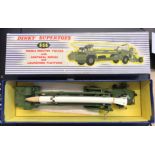 Dinky Super Toys Missile Erector Vehicle with Corporal Missile & Launching Platform Model 666