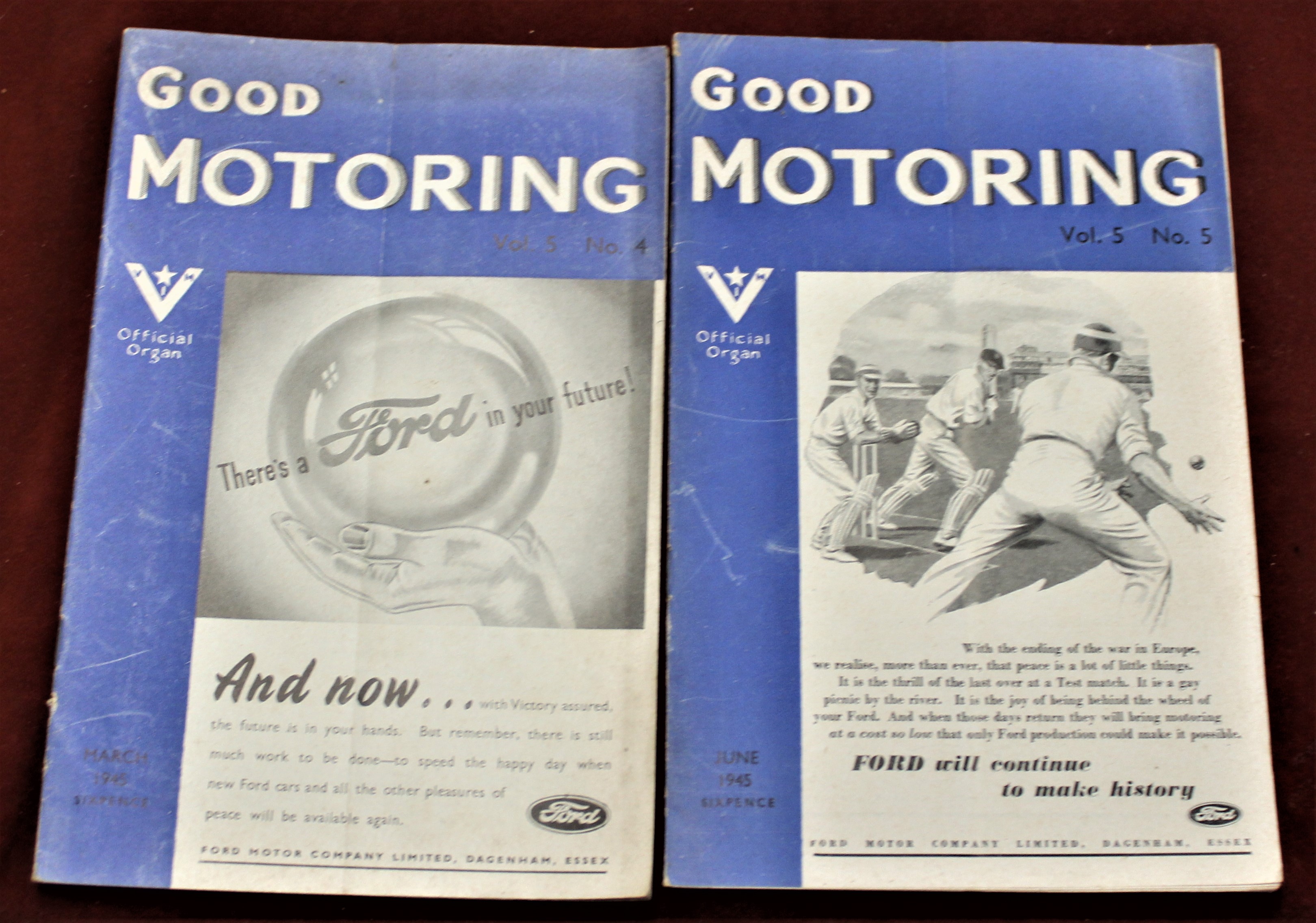 1945 (March) Good Motoring Magazine in very good condition