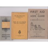 First Aid For the Home Guard, Feet and Their Care by Dr Scholl, First Aid & Nursing for Gas