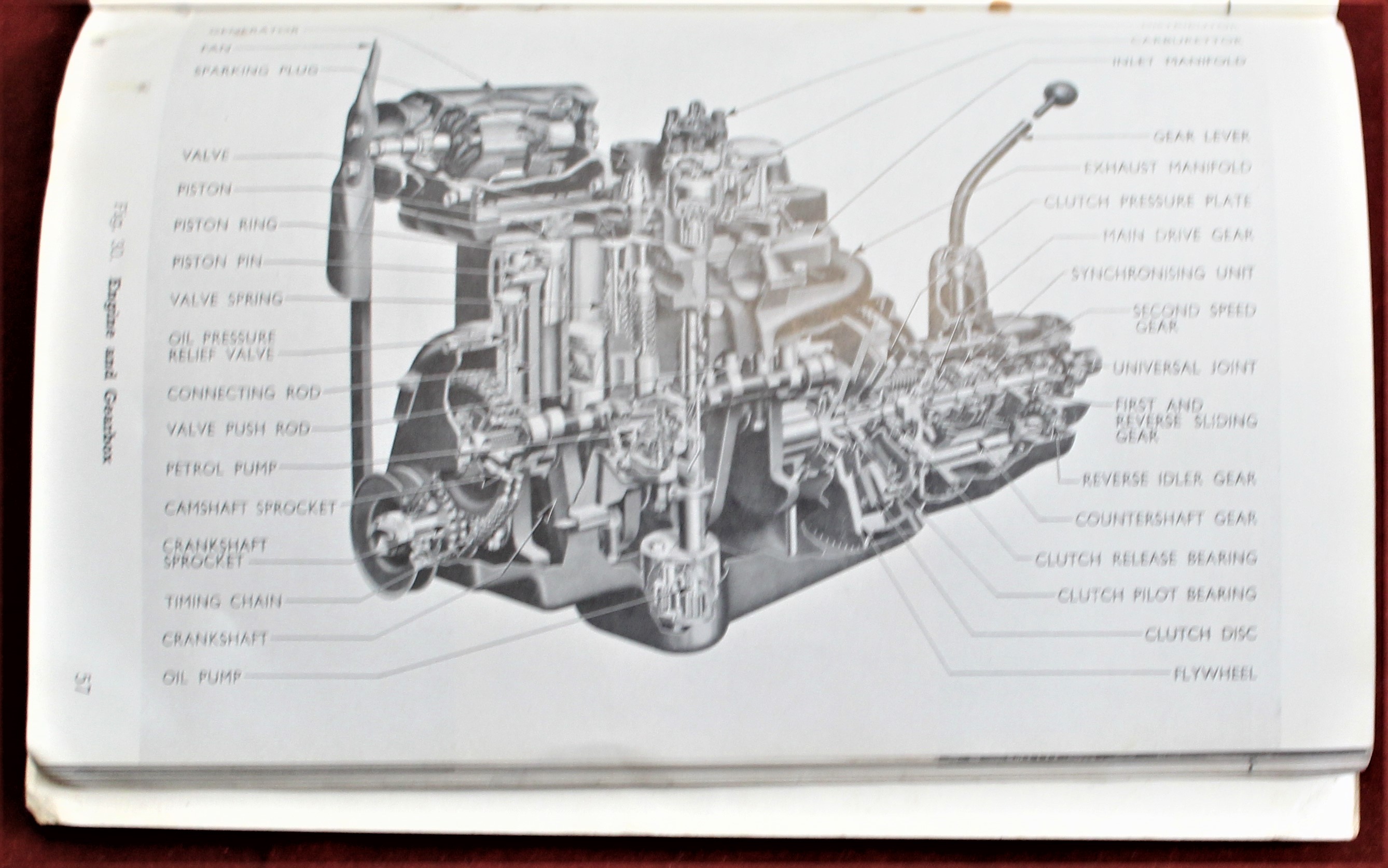 1952 Ford Prefect Booklet, cover has some damage but the text is in good condition. - Image 2 of 2