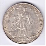 Great Britain 1906 Edward VII Florin, NEF