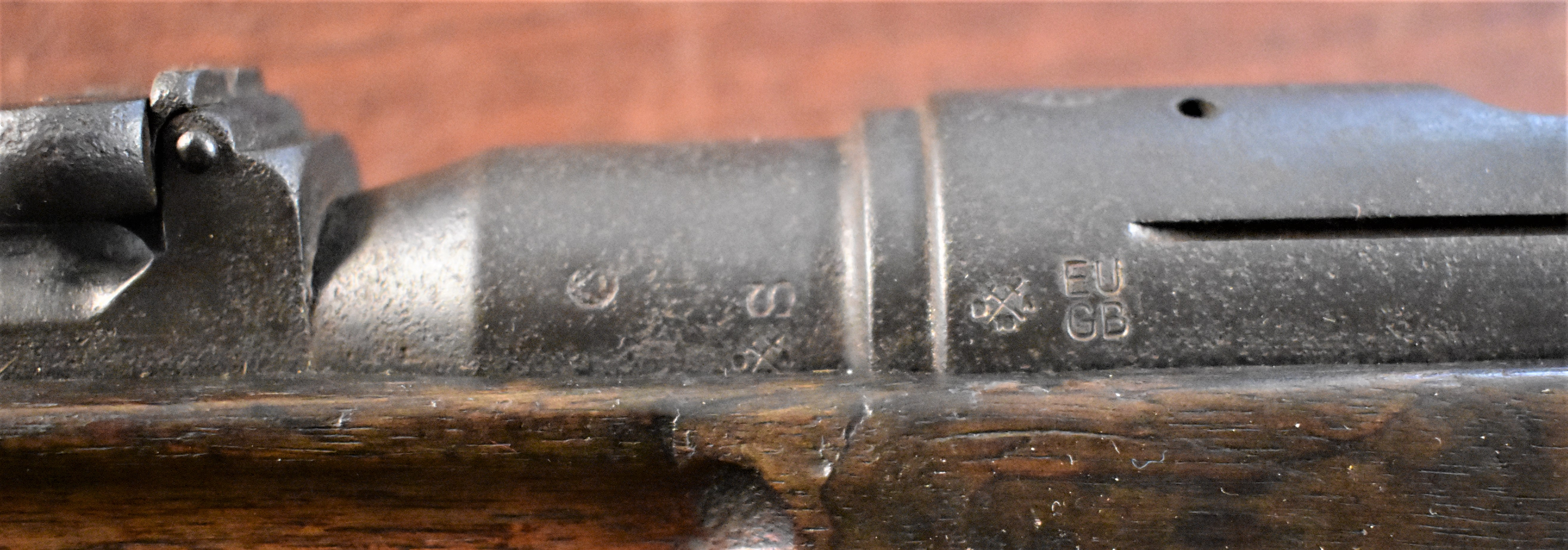 Japanese WWII Arisaka 6.5mm Rifle Type 38A made in the Koishikawa Arsenal, a last ditch rifle with - Image 6 of 7