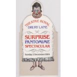 Theatre Royal Drury Lane Surprise Pantomime Spectacular (Mother Goose) 2nd Dec 1984. VGC