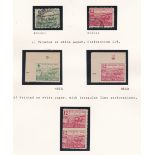 Germany 1945 Russian Zone Saxony Michel P( unused; Michel P10 mint & used; Land reform SG RC20-