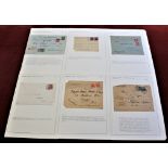 Germany 1921-1922 Inflation Period Post 6 Env's cancels various million mark stamps each item