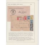 Germany 1944 Hitler Youth Movement letter card used as a call up pro-forma for Hitler Jugend
