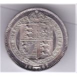 1887 - Jubilee Shilling, AUNC