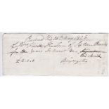 1826 - Receipt for £16 with embossed Tax Stamp