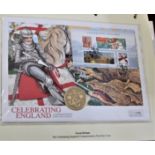 2007 - Celebrating England St. George's Day Commemorative Medallion BUNC on GB Celebrating England