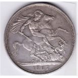 1887 Jubilee Victoria Crown, GVF