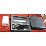 Canon Typestar 2 electronic typewriter, with AC adapter AC-6 in original box, not tested