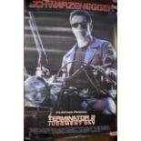 Terminator 2 (Judgement Day) - Cinematic release poster, starring Arnold Schwarzenegger release