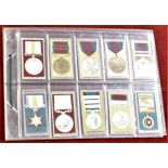 W.A. & A.C. Churchman Medals 1910, set of 25/50. Good condition each card cataloguing £8 each. VG/