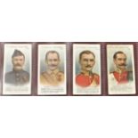 Taddy & Co., V.C. Heroes - Boer War 1901, Numbers in series 47, 48, 53 & 59. (4 cards of 20). 3 good