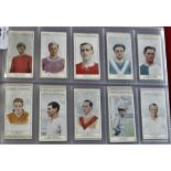 Ogdens Captains of Association Football Clubs and Colours 1926 series, 44/44 cards. VG/EX in s=