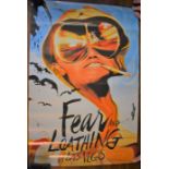 Fear and Loathing in Las Vegas - Cinematic release poster, starring Tim Gilliam, Alex Cox and Johnny