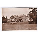 Ninfield (Sussex) - Moor Hall Hotel, photo postcard used 1956