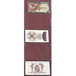 Taddy & Co., Autographs (1) card in poor condition, Heraldry (1) card in good condition and