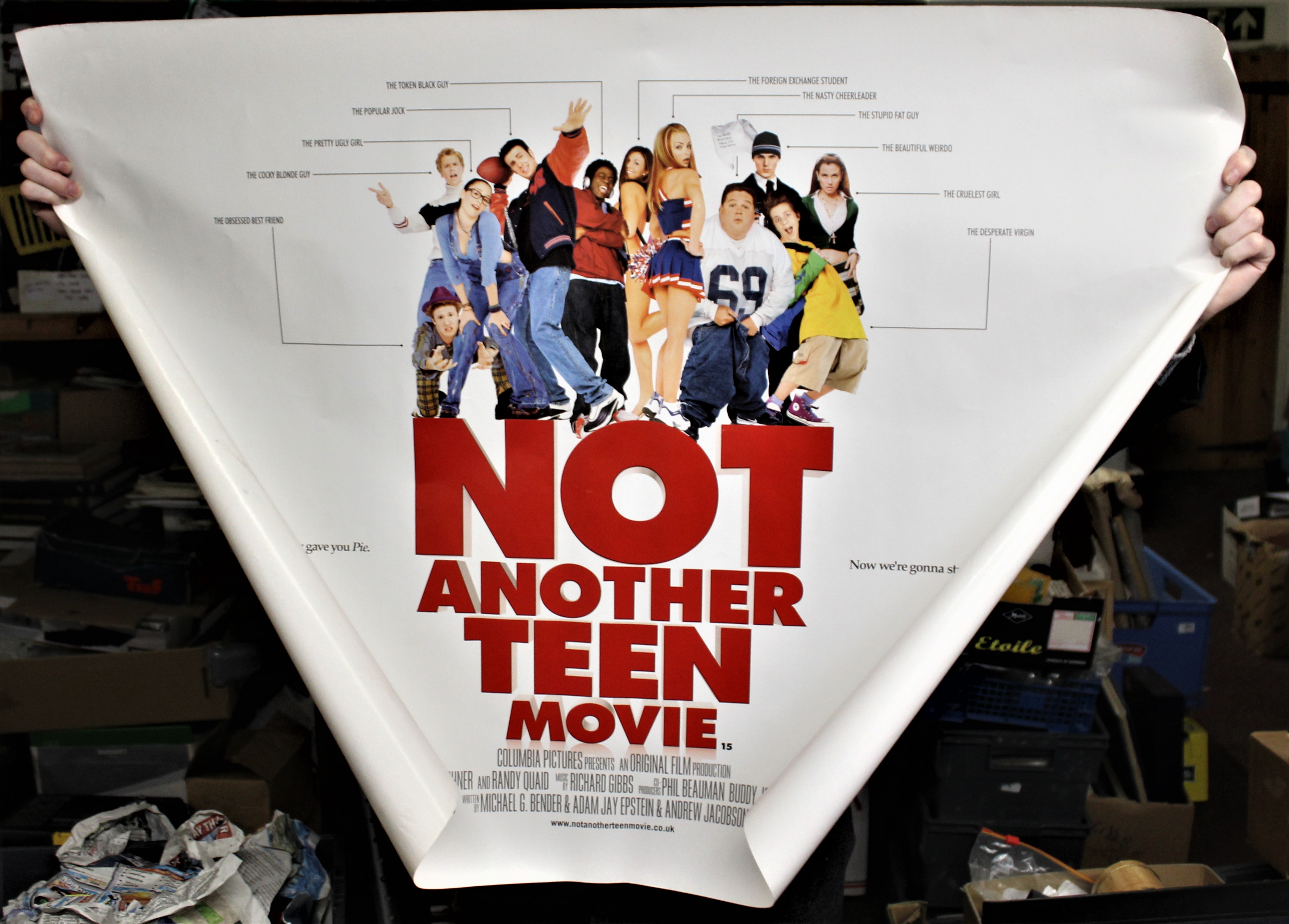 Not another Teen Movie - Cinematic Poster, starring Jaime Presley & Mia Kirshner. Released May