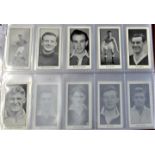 D.C. Thompsons World Cup Footballers 1958, part set 54/64 cards. VG/EX in modern sleeves