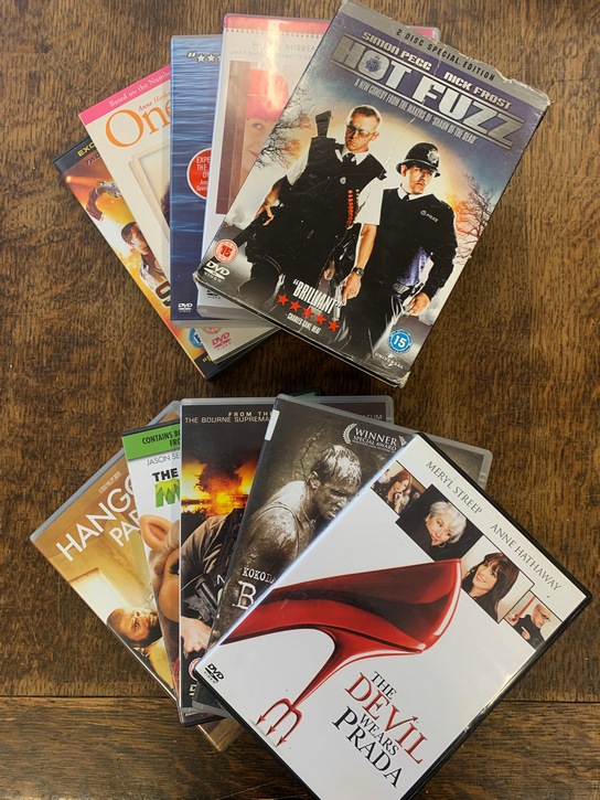 A collection of ten DVD films - Ten assorted feature films on DVD. All in very good condition.