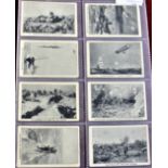 Amalgamated Press - The Great War 1914-1918 1927 series, 16/16 cards. Poor to very good