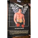 Rocky III - Cinematic release poster, starring Sylvester Stallone and Mr T, released in the USA