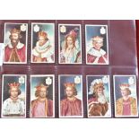 W & Faulkner Ltd., Kings and Queens 1902, (9) cards, cat £25 each