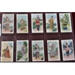 W.D. & H.O. Wills 'Pirate' Chinese Costumes 1928 (10) cards. VG/EX in modern sleeve.