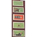Salmon & Gluckstein Ltd., Magical series 1923, 5/25 cards. VG in sleeve