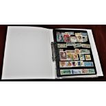 Russia 1889-1989 Ring binder with (24) stock pages of m/m and used definitive and commemoratives