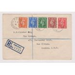 Great Britain 1951-Registered envelope posted within London cancelled 3.5.1951 Woolwich 1st day of