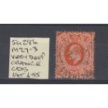 Great Britain 1911 4d very deep orange, SG 286, Spec M27-3, very fine used Walthamton cds, scarce