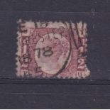 Great Britain 1870-SG49 used 1.2d plate 13 - cat value £25