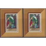 Hungary 1967 Paintings in the National Gallery S.G. MS2325 u/m perf and imperf miniature sheets,