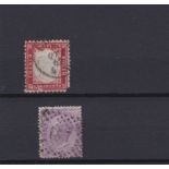 Italy 1862-63-SG3b used 4dc nibbled bottom edge SG15 used 60c-cat value £246