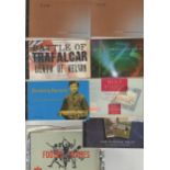 Great Britain - Prestige Booklets (8) Incl Trafalgar, BBC, Barriers, Football, Heroes Northern