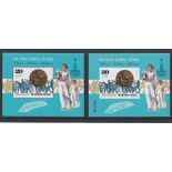Hungary 1980 Air - Olympic Champions S.G. MS3338 u/m perf and imperf miniature sheets, Michel 3449