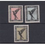 Germany 1926-31 Air S.G. 397-399 m/m. Cat value £140+