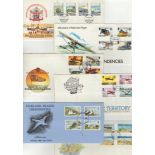 Falkland Islands 1984 and 1985 clean batch of First Day Covers (14)