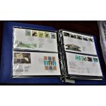 Great Britain 1984-1988 Collection of First Day Covers, Includes Prestige Booklet Panes, Machin High