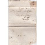 Norfolk 1821 - Attleborough/102, 36x11mm (NF13) rated 'B' on reverse too late possibly Norwich (