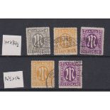 Germany - Allied Occupation 1945-46 British/American Zones London Print S.G. A12a 4pf used 14 x 14