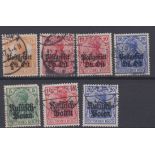 Germany Occupation Issues Eastern Military Command (Ober Ost) 1916-18 S.G. 4, 5 x2, 8 used and