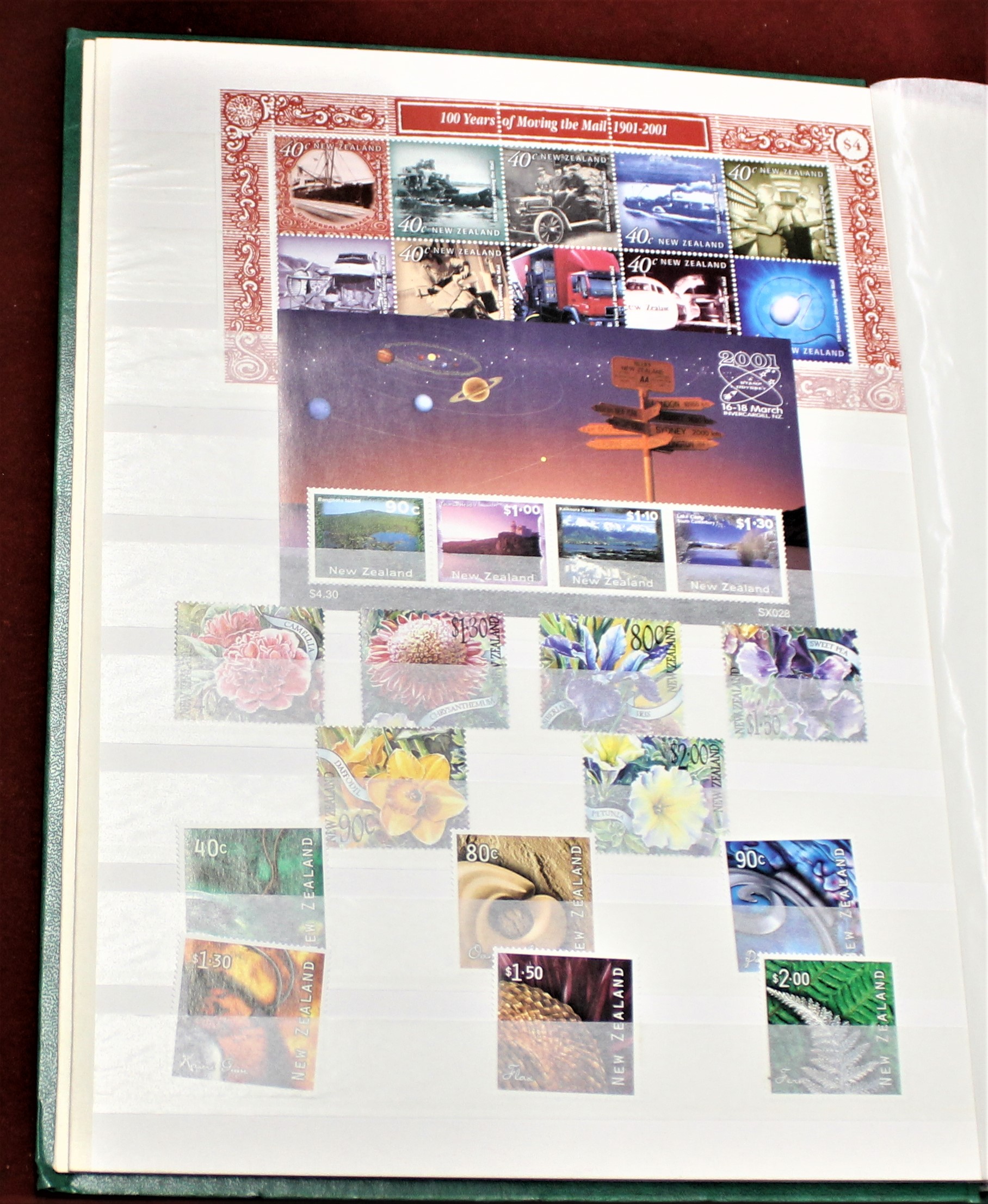New Zealand 1999-2005 Stockbook containing u/m commemoratives on (32) pages, includes self - Image 4 of 4