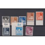 Germany-Allied Occupation 1948-50-British and US Zones u/m perf 11 issues SG A108-A112,A114,A119 u/m