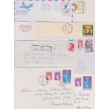 France 1979-2001-Group of (27) philatelic envelopes posted to UK