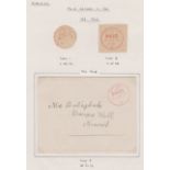 Great Britain 1898-1922 Envelope posted within Norwich with 1.1/2d paid cancel (2x) Norwich 1/2d