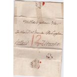 Great Britain 1770 Postal History - folded letter dated 25th Aug 1770 London posted to Utrecht